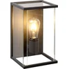 Image de Lucide CLAIRE - Wandlamp Binnen/Buiten - 1xE27 - IP54 - Antraciet
