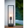 Image de Lucide CLAIRE - Sokkellamp - 1xE27 - IP54 - Antraciet