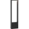 Image de Lucide GOA - Sokkellamp - LED - 1x10W 3000K - IP54 - Antraciet