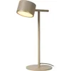 Image de Lucide GIAN - Tafellamp - LED Dimbaar - 1x9W 2700K - Taupe
