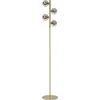 Image de Lucide TYCHO - Vloerlamp - 4xG9 - Mat Goud / Messing