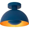 Image de Lucide SIEMON - Plafonnière (Plafondlamp) - Ø 25 cm - 1xE27 - Blauw