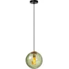 Image de Lucide MONSARAZ - Hanglamp - Ø 25 cm - 1xE27 - Groen