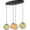Image de Lucide MONSARAZ - Hanglamp - 4xE27 - Groen