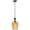 Image de Lucide ILONA - Hanglamp - Ø 22 cm - 1xE27 - Amber