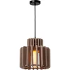 Image de Lucide ROLLO - Hanglamp - 1xE27 - Taupe - Japandi