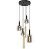 Image de Lucide JOANET - Hanglamp - Ø 65 cm - 4xE27 - Messing