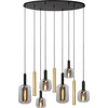 Image de Lucide JOANET - Hanglamp - 6xE27 - Messing