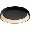 Image de Lucide TALOWE LED - Plafonnière (Plafondlamp) - Ø 80 cm - LED Dimbaar - 1x80W 3000K - Zwart