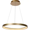 Image de Lucide VIDAL - Hanglamp - Ø 58 cm - LED Dimbaar - 1x48W 2700K - Mat Goud / Messing