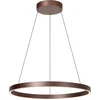 Image de Lucide LIANE - Hanglamp - Ø 80 cm - LED Dimbaar - CCT - 2x36W 2700K/4000K - Geschikt voor vide en hoge plafonds - Roest bruin | Vibes