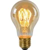 Image de Lucide A60 - Filament lamp - Ø 6 cm - LED Dimbaar - E27 - 1x4,9W 2200K - Amber