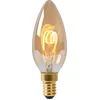Image de Lucide C35 - Filament lamp - Ø 3,5 cm - LED Dimbaar - E14 - 1x3W 2200K - Amber