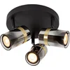 Image de Lucide UPTON - Plafondspot (Plafondlamp) - 3xGU10 - Fumé