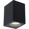 Image de Lucide ZARO - Wandspot / Wandlamp Binnen/Buiten - 1xGU10 (MR16) - IP44 - Zwart