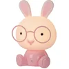 Image de Lucide DODO RABBIT - Tafellamp Kinderkamer - LED 3 StepDim - 1x3W 4000K - Roze