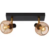 Image de Lucide MAREN - Plafondspot (Plafondlamp) - 2xE14 - Mat Goud / Messing
