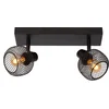 Image de Lucide MAREN - Plafondspot (Plafondlamp) - 2xE14 - Zwart