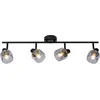 Image de Lucide BJORN - Plafondspot (Plafondlamp) - 4xE14 - Zwart