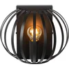 Image de Lucide MANUELA - Wandlamp - 1xE14 - Zwart