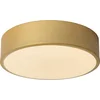 Image de Lucide UNAR - Plafonnière (Plafondlamp) - Ø 20 cm - LED 3 StepDim - 1x12W 2700K - Mat Goud / Messing