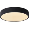Image de Lucide UNAR - Plafonnière (Plafondlamp) - Ø 30 cm - LED 3 StepDim (Memory) - 1x18W 2700K - Zwart