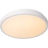 Image de Lucide DASHER - Plafonnière (Plafondlamp) Badkamer - Ø 34,8 cm - LED - 1x18W 2700K - IP44 - Beweging & dag/nacht sensor - Wit
