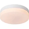 Image de Lucide BISKIT - Plafonnière (Plafondlamp) Badkamer - Ø 23 cm - LED - 1x12W 2700K - IP44 - Bewegingssensor - Wit