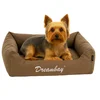 Image de Hondenmand   orthopedisch hondenkussen Dreambay® Taupe 65x45cm   waterafstotend & afneembare hoes   duurzaam comfort met stijlvol design