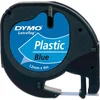 Image de Laminated Tape for Labelling Machines Dymo 91205 LetraTag® Black Blue 12 mm (10Units)