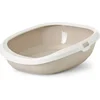 Image de Savic Gizmo Kattenbak -  Mokka/Wit - 52 x 39.5 x 15 cm