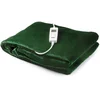 Image de DOMO DO640ED Elektrische Deken - 180x160 cm - 2 Persoons - Warmtedeken - 10 Warmtestanden - Timer - Fleece - Groen