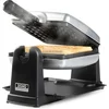 Image de DOMO DO9272W Roterend Wafelijzer   1400W   2 klassieke Belgische Wafels (4x7)   Anti-aanbaklaag   180° Rotatie