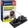 Image de Edialux quick Snap rattenval voordeelpack - 2+1 gratis, slagvaste rattenvallen gemaakt van hoogwaardige kunststof en verzinkte metalen onderdelen, krachtige rattenbestrijding, lange levensduur, gemakkelijk in gebruik