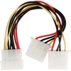Image de Valueline VLCP74020V015 Molex Stroom Splitterkabel Molex Mannelijk - 2x Molex Vrouwelijk 0,15 M Veelkleurig