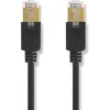 Image de Nedis CAT6 Netwerkkabel - RJ45 Male - RJ45 Male - F/UTP - 15.0 m - Rond - LSZH / PVC - Antraciet - Window Box