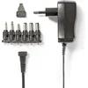 Image de Nedis Universele AC-Stroomadapter - 7.20 W - 3 / 4.5 / 5 / 6 / 7.5 / 9 / 12 V DC - 1.80 m - 1.0 A - 6 plug(s) - Zwart