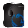 Image de Nedis Gaming Muis & Muismat   Bedraad   2400 DPI   Optisch   Ergonomisch   Zwart