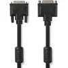 Image de Nedis DVI-Kabel - DVI-I 24+5-Pin Male - DVI-I 24+5-Pins Female - 2560x1600 - Vernikkeld - 2.00 m - Recht - PVC - Zwart - Polybag