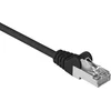 Image de Nedis CAT5e Netwerkkabel - SF/UTP - RJ45 Male - RJ45 Male - 15.0 m - Rond - PVC - Zwart - Envelop