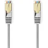 Image de Nedis CAT5e Netwerkkabel - SF/UTP - RJ45 Male - RJ45 Male - 0.50 m - Rond - PVC - Grijs - Polybag