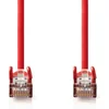 Image de Nedis CAT5e Netwerkkabel - SF/UTP - RJ45 Male - RJ45 Male - 10.0 m - Rond - PVC - Rood - Polybag