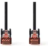 Image de Nedis CAT6 Netwerkkabel - RJ45 Male - RJ45 Male - S/FTP - 30.0 m - Rond - LSZH - Zwart - Envelop