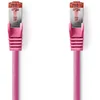Image de Nedis CAT6 Netwerkkabel - RJ45 Male - RJ45 Male - S/FTP - 10.0 m - Rond - LSZH - Roze - Envelop