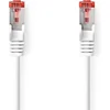 Image de Nedis CAT6 Netwerkkabel - RJ45 Male - RJ45 Male - S/FTP - 2.00 m - Rond - LSZH - Wit - Label