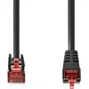 Image de Nedis CAT6 Netwerkkabel - RJ45 Male - RJ45 Male - SF/UTP - 3.00 m - Rond - LSZH - Zwart - Envelop