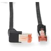 Image de Nedis CAT6 Netwerkkabel - RJ45 Male - RJ45 Male - SF/UTP - 5.00 m - Rond - LSZH - Zwart - Envelop