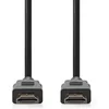 Image de Nedis High Speed   HDMI-Kabel met Ethernet - HDMI Connector - HDMI Connector - 1080p@60Hz - 10.2 Gbps - 1.50 m - Rond - PVC - Zwart - Label