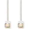 Image de Nedis CAT6 Netwerkkabel - RJ45 Male - RJ45 Male - F/UTP - 5.00 m - Rond - LSZH / PVC - Wit - Window Box