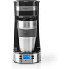 Image de Nedis Koffiezetapparaat - Filter Koffie - 0.4 l - 1 Kopjes - Timer schakelaar - Zilver / Zwart